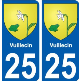 27 de Léry logotipo de la etiqueta engomada de la placa de pegatinas de la ciudad