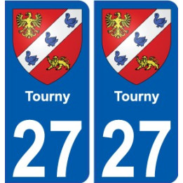 27 Léry coat of arms sticker plate stickers city