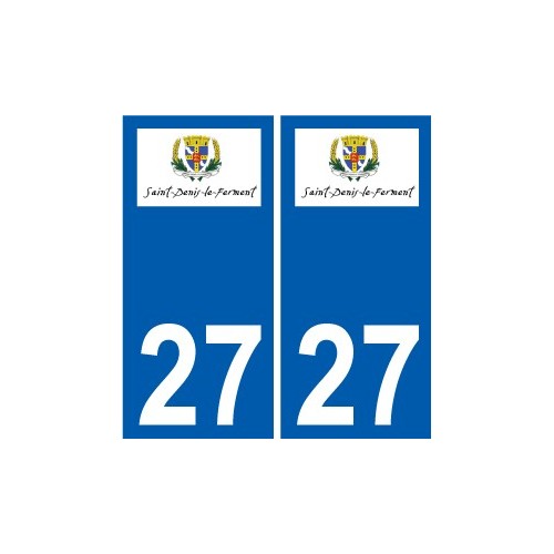 27 Léry logo adesivo piastra adesivi città