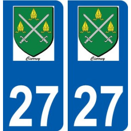 27 Léry logo sticker plate stickers city