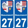 27 Léry wappen aufkleber typenschild aufkleber stadt