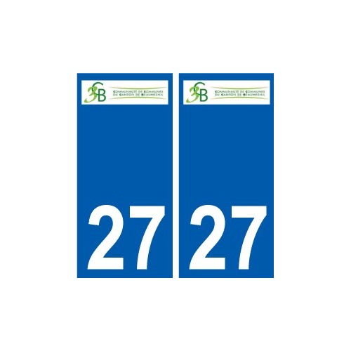 27 Léry logo autocollant plaque stickers ville
