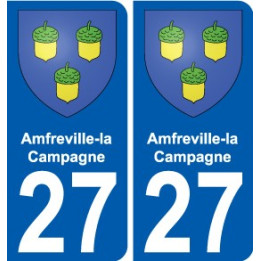 27 de Léry escudo de armas de la etiqueta engomada de la placa de pegatinas de la ciudad
