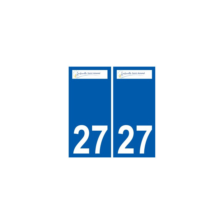 27 Léry logo sticker plate stickers city