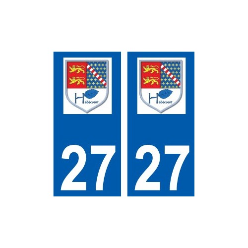 27 de Léry logotipo de la etiqueta engomada de la placa de pegatinas de la ciudad