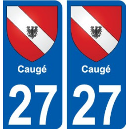 27 Léry coat of arms sticker plate stickers city
