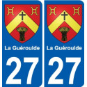 27 Léry coat of arms sticker plate stickers city