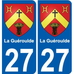 27 Léry coat of arms sticker plate stickers city