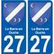 27 Léry coat of arms sticker plate stickers city