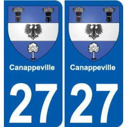 27 Léry coat of arms sticker plate stickers city