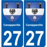 27 Léry stemma adesivo piastra adesivi città