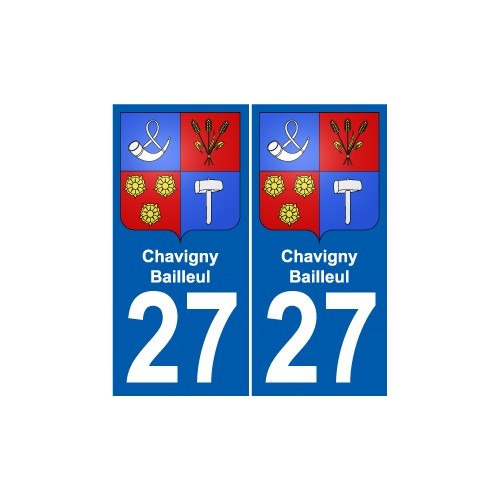 27 Léry stemma adesivo piastra adesivi città