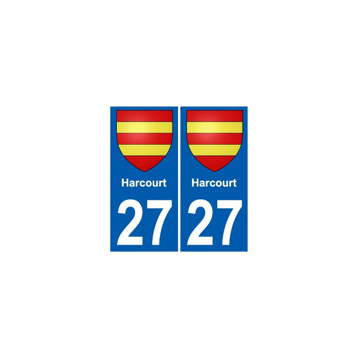 27 Léry blason autocollant plaque stickers ville