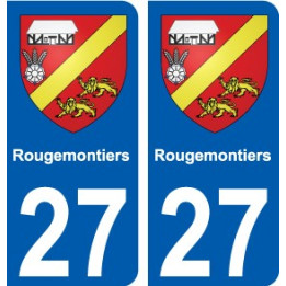 27 Léry blason autocollant plaque stickers ville