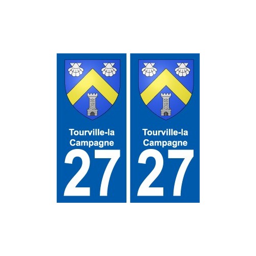 27 de Léry escudo de armas de la etiqueta engomada de la placa de pegatinas de la ciudad