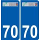 70 Villersexel wappen aufkleber typenschild aufkleber stadt