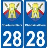 28 Dammarie wappen aufkleber typenschild aufkleber stadt
