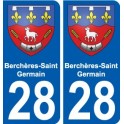 28 Dammarie coat of arms sticker plate stickers city