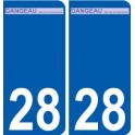 28 Dammarie-logo-aufkleber typenschild aufkleber stadt