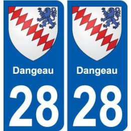 28 Dammarie wappen aufkleber typenschild aufkleber stadt