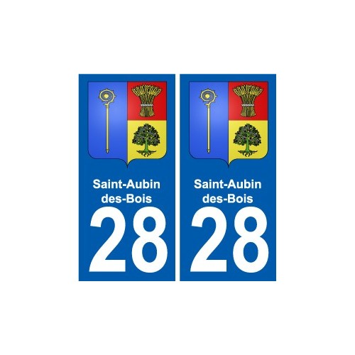 28 Dammarie coat of arms sticker plate stickers city