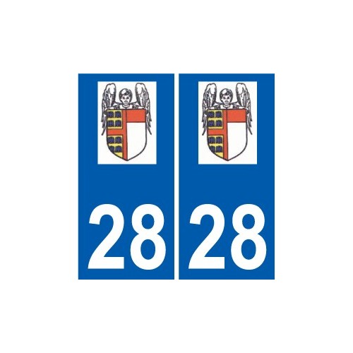 28 Dammarie-logo-aufkleber typenschild aufkleber stadt