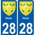 28 Dammarie coat of arms sticker plate stickers city