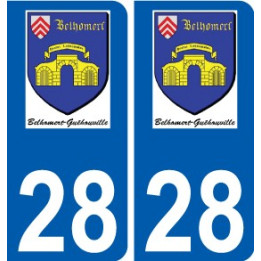 28 Dammarie-logo-aufkleber typenschild aufkleber stadt
