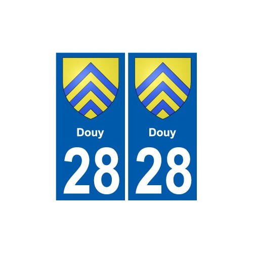 28 Dammarie stemma adesivo piastra adesivi città