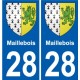 28 Dammarie wappen aufkleber typenschild aufkleber stadt