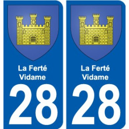 28 Dammarie coat of arms sticker plate stickers city