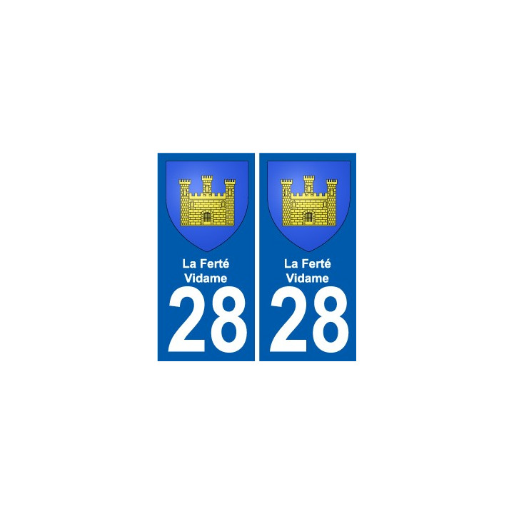 28 Dammarie coat of arms sticker plate stickers city
