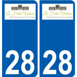 28 Dammarie logo sticker plate stickers city