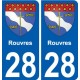 28 Dammarie stemma adesivo piastra adesivi città