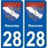 28 Dammarie coat of arms sticker plate stickers city
