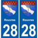 28 Dammarie coat of arms sticker plate stickers city
