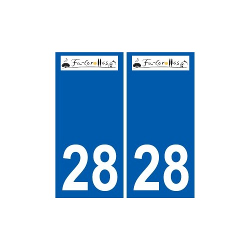 28 Dammarie-logo-aufkleber typenschild aufkleber stadt