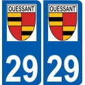 29 Penmarch logo sticker plate stickers city