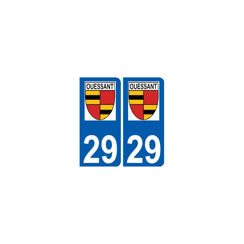 29 Penmarch logo sticker plate stickers city