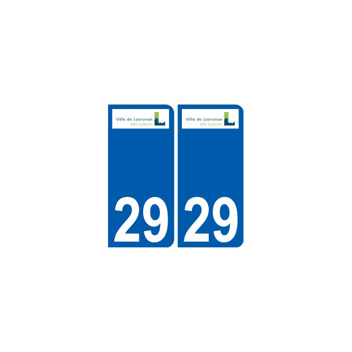 29 Penmarch logo sticker plate stickers city