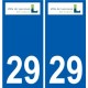 29 Penmarch logo autocollant plaque stickers ville