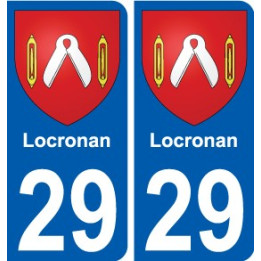 29 Penmarch coat of arms sticker plate stickers city