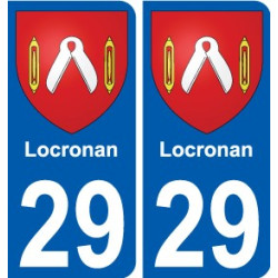 29 Penmarch stemma adesivo piastra adesivi città