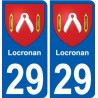 29 Penmarch wappen aufkleber typenschild aufkleber stadt