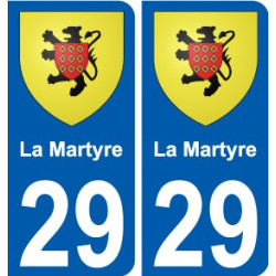 29 Penmarch stemma adesivo piastra adesivi città