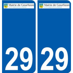 29 Penmarch logo adesivo piastra adesivi città