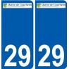 29 Penmarch logo sticker plate stickers city