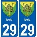 29 Penmarch blason autocollant plaque stickers ville
