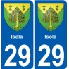 29 Penmarch wappen aufkleber typenschild aufkleber stadt