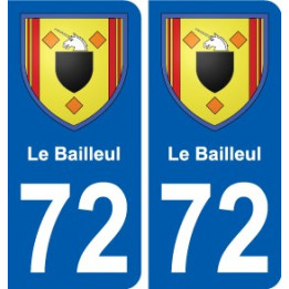 72 Challes wappen aufkleber typenschild aufkleber stadt